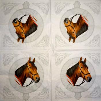 051 Horses - 3-ply - Ambiente